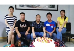 海南藍(lán)冠員工生日會