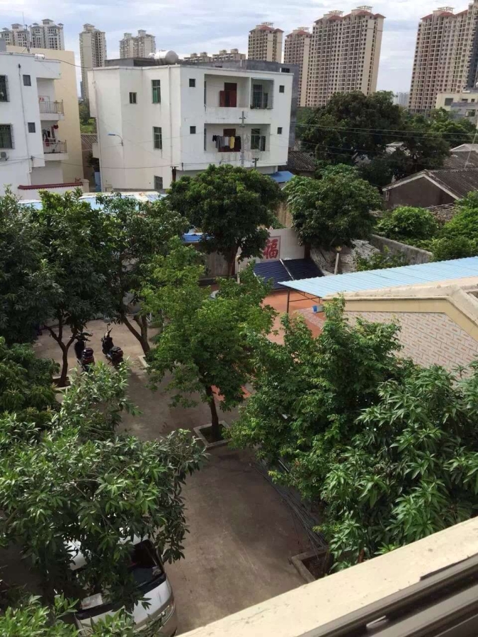 藍冠辦公大院俯視圖